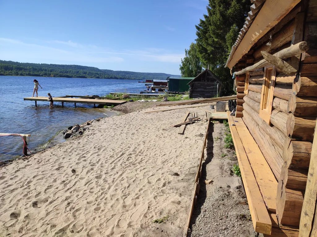 Коттедж на берегу Онежского озера