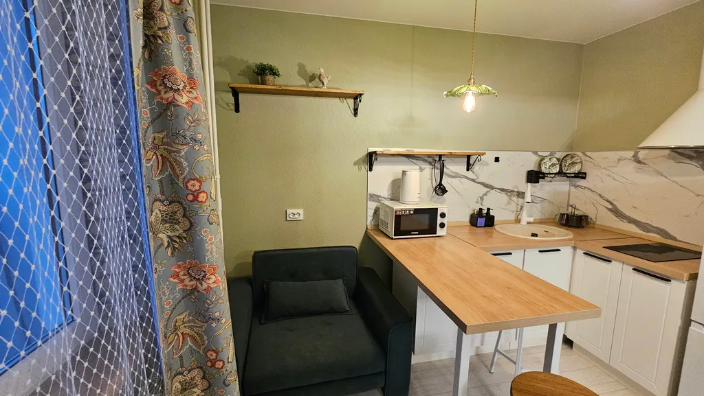 Уютная квартира-студия в новом районе