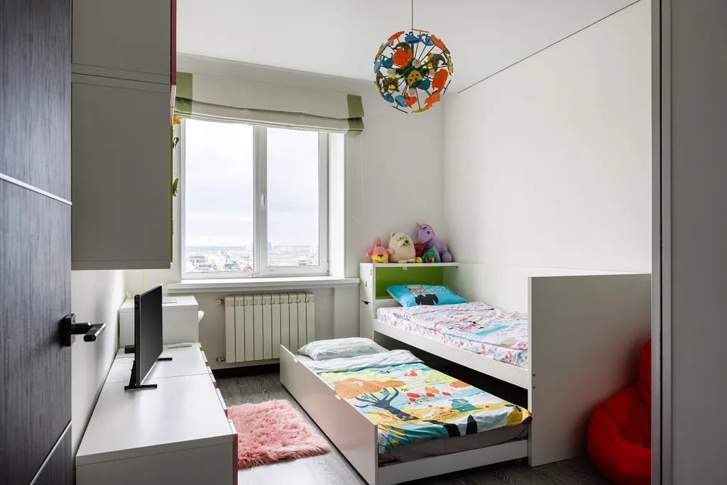 Семейная квартира «Городская панорама» с потрясающим видом на город