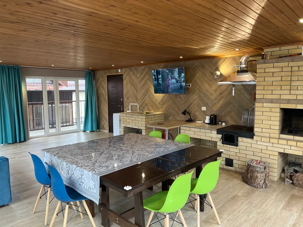 Апартамент Wood с мангалом в лаунж-зоне