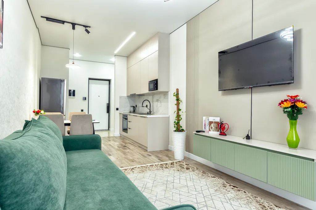 ЖК Арай Тауерс с видом на проспект