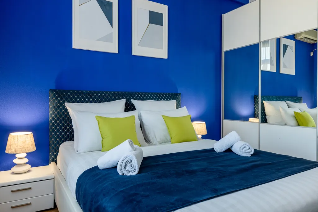 Квартира Квартира с видом на ночную Москву и башни Москва-сити — Москва