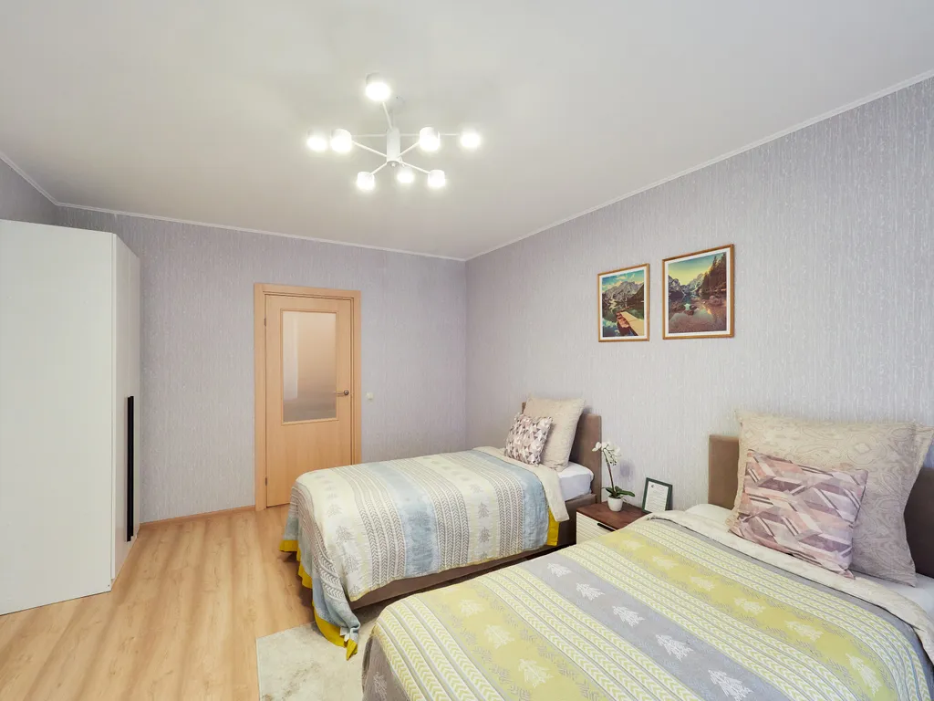 Просторная 2-комн квартира с лоджией и холлом на курорте в Завидово