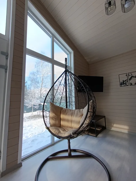 Барнхаус с банным чаном в уединённом месте