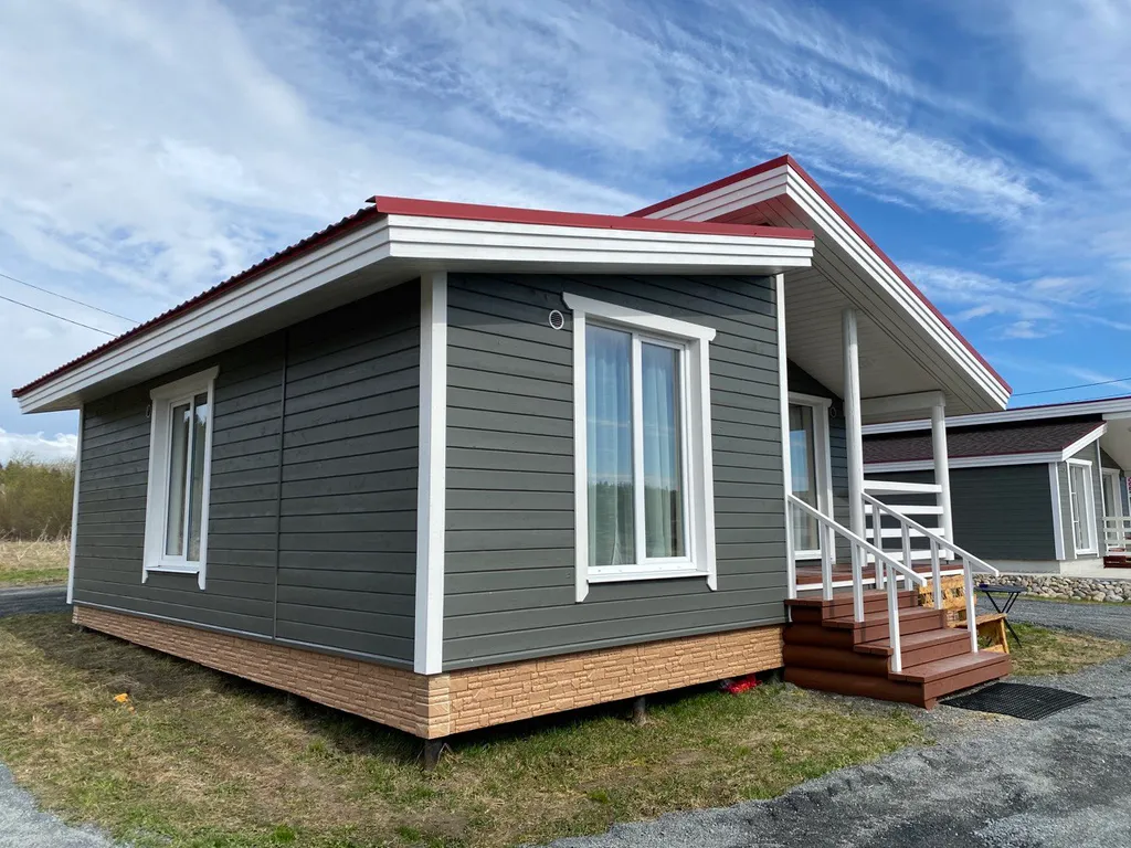 Карельский скандидомик с сауной