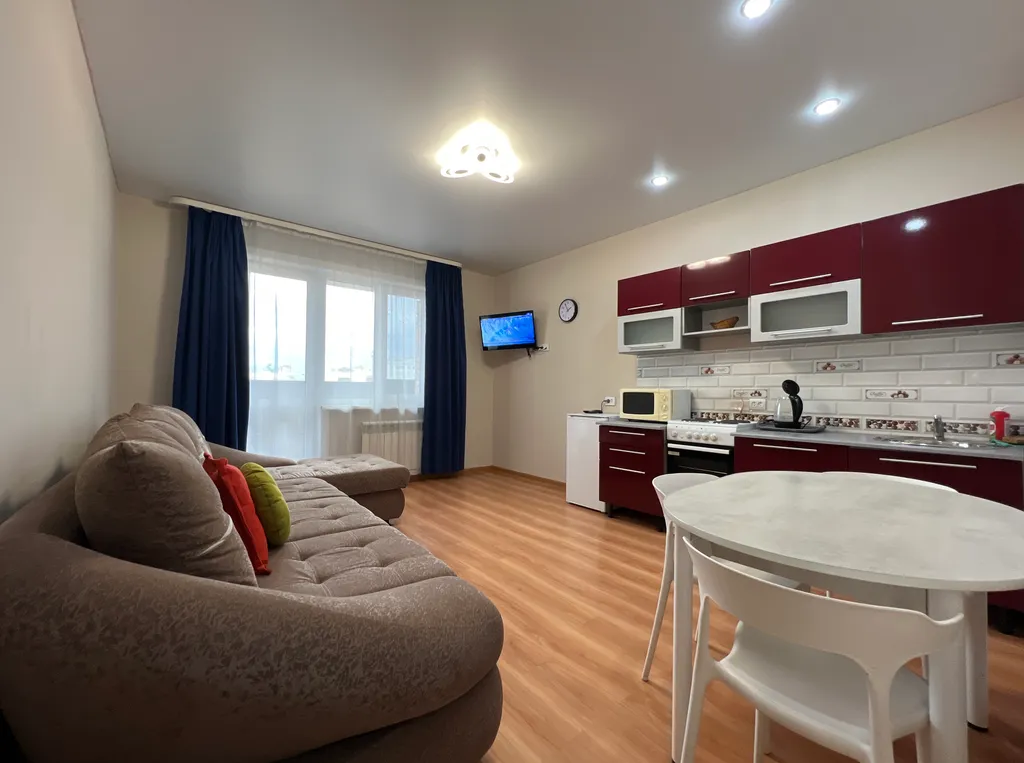 Евро 2 в новом ЖК в центре города, не берем оплату за финальную уборку