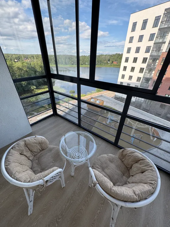 Стильная и уютная квартира в тихом, живописном районе Выборга