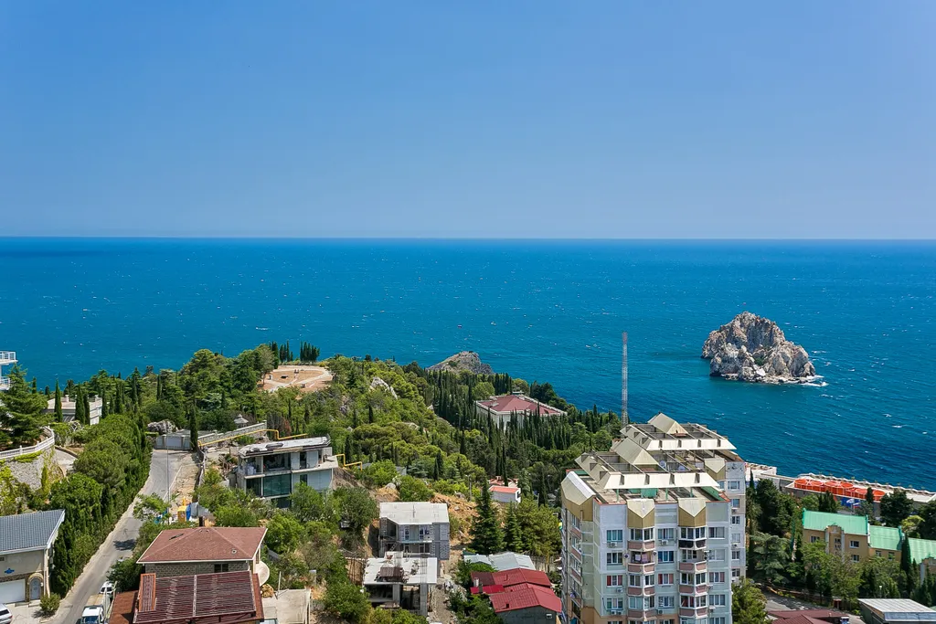 Апартаменты Luxe c видом на море, горы