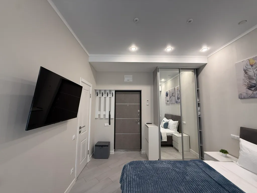 Квартира Квартира Студия с балконом и видом на море — Адлер