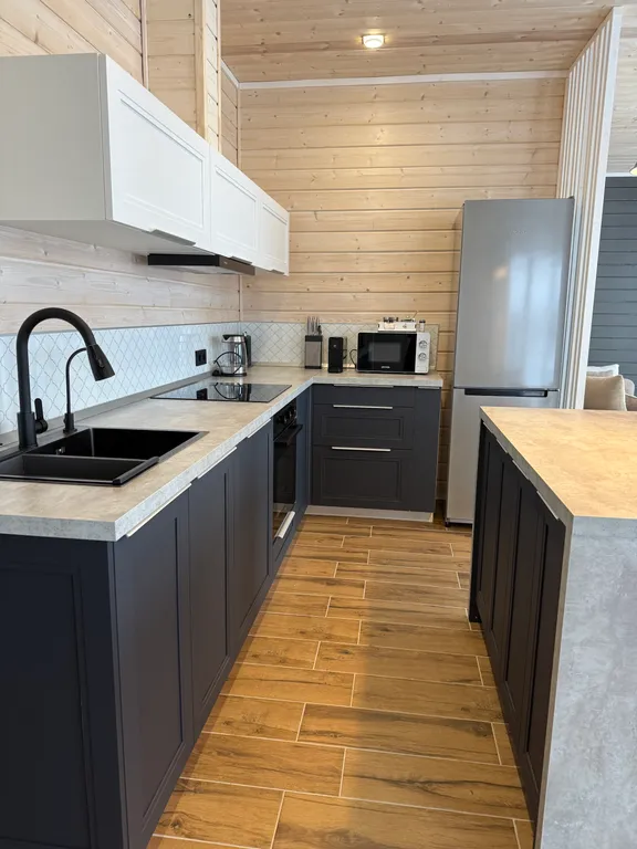 Дом с тремя спальнями на озере Сямозеро в Карелии