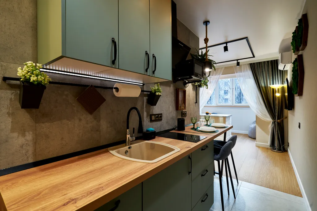 Квартира Квартира Стильная студия Белорусская 2 — Москва