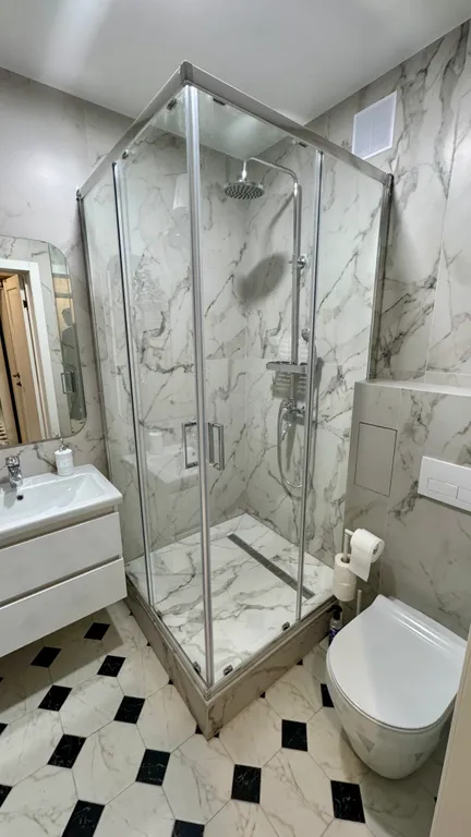 Атмосферная 1-комнатная квартира с видом на исторический центр Гродно