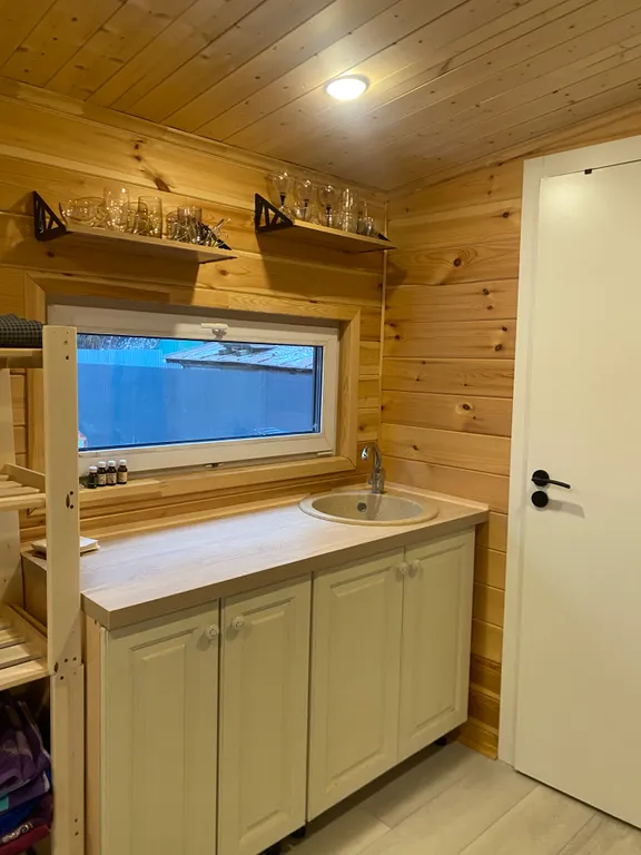 Уютный домик с баней