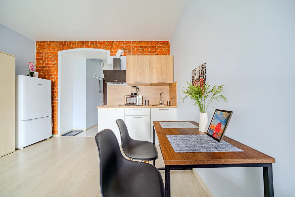 Квартира Квартира Всё новое, лофт-студия, парковка во дворе, центр у метро — Санкт-Петербург