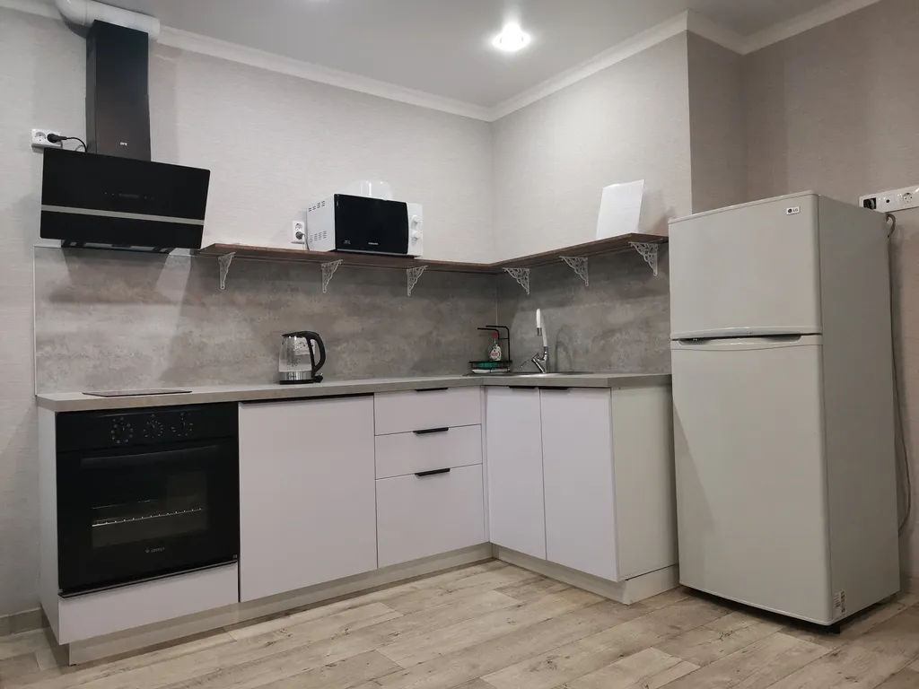 Квартира с огромной кухней-гостиной