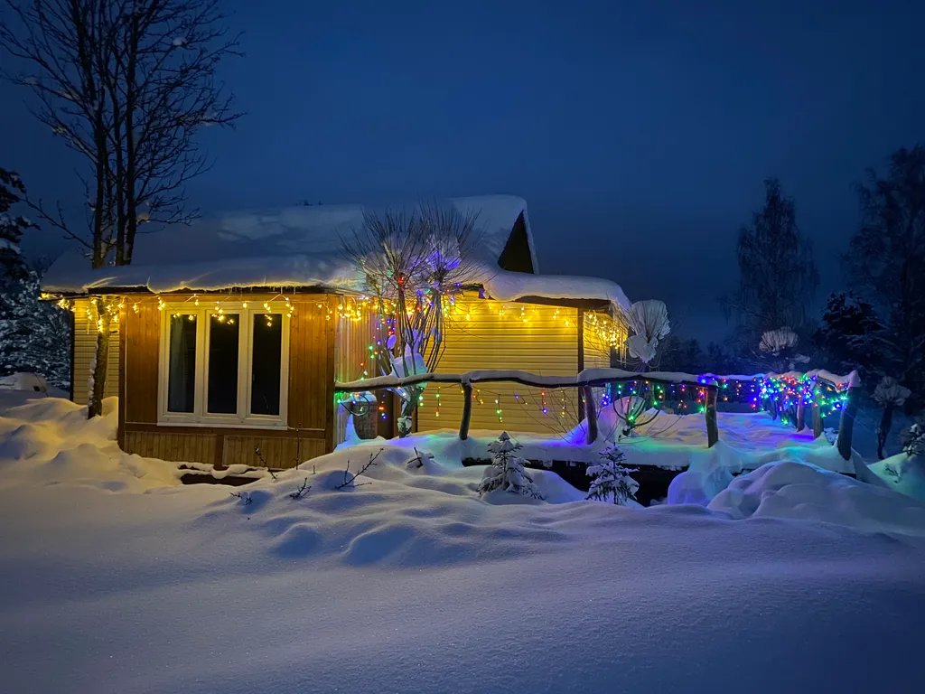 Эко-дом на природе со всеми удобствами