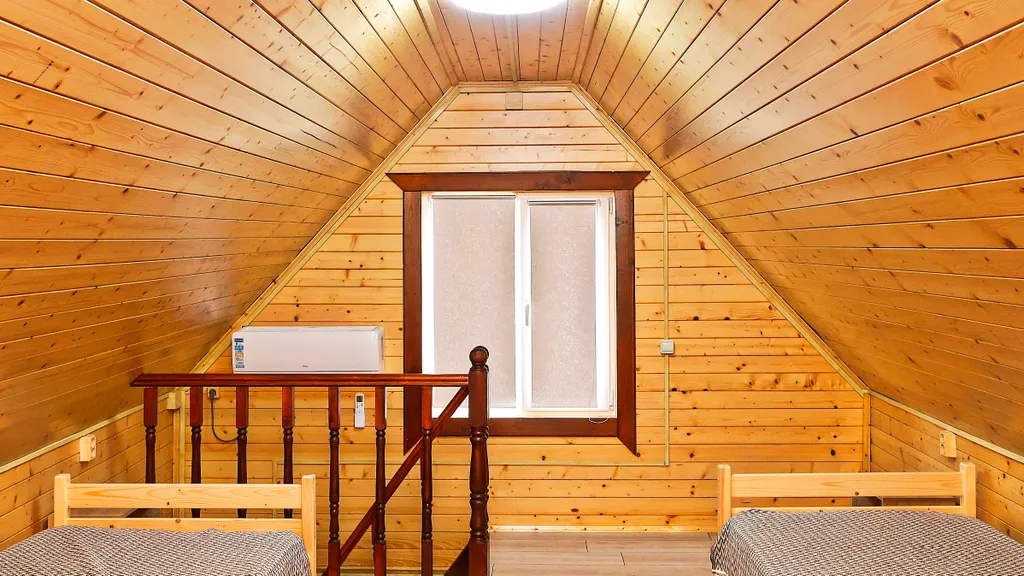 Эко коттедж с видом на море на 6 человек с отдельным двором