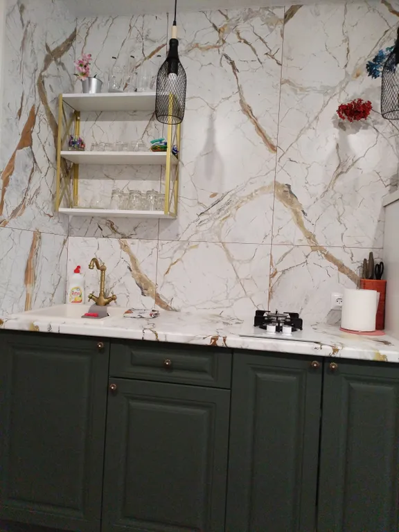 Премиум-квартира с гостиной и двумя спальнями