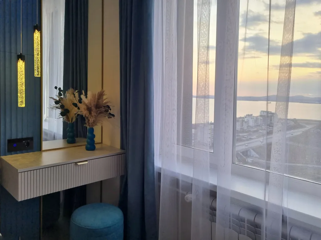 Квартира Квартира в новом ЖК с видом на море и Русский мост — Владивосток