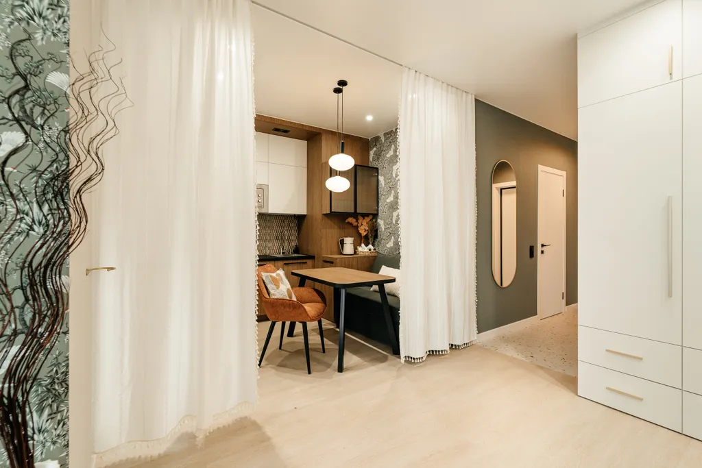 Квартира Новая квартира-студия в центре с паркингом — Минск