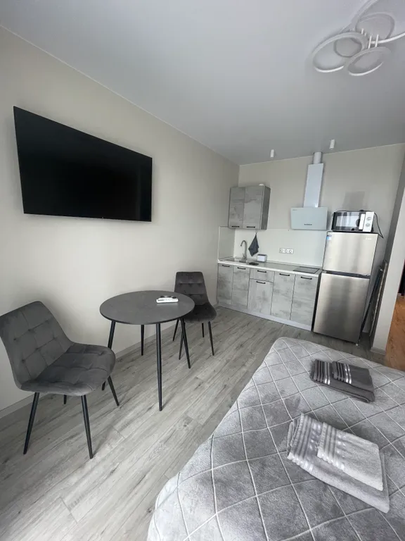 Уютная студия в современном ЖК с новым ремонтом