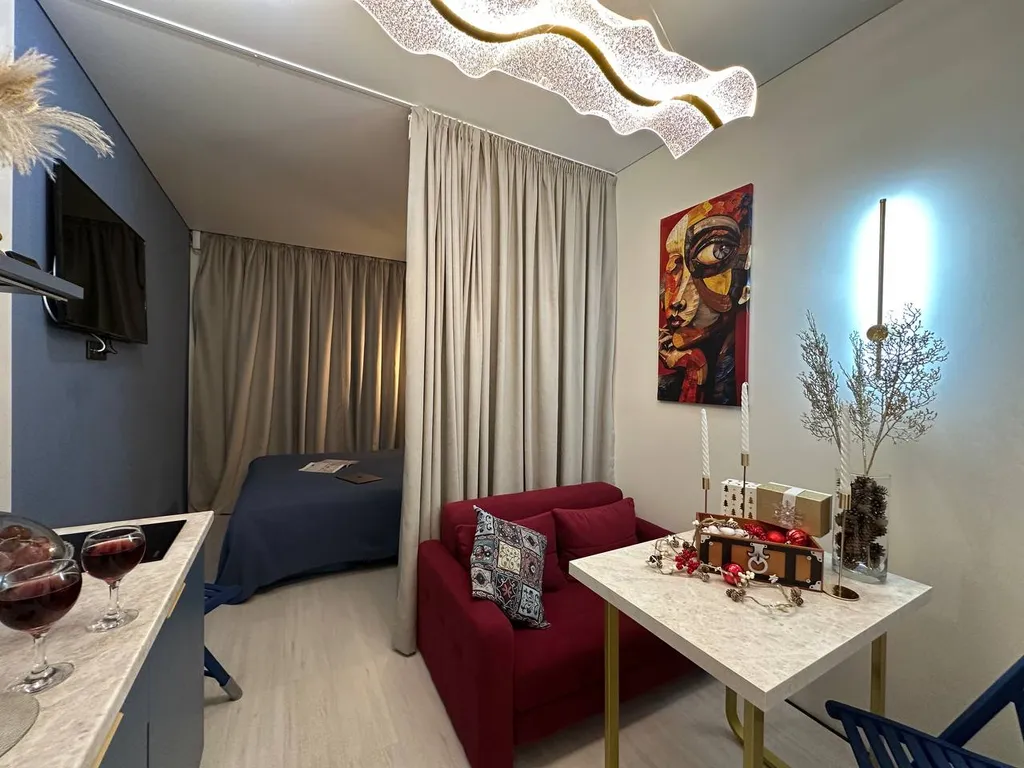 Студия Глубокое синее небо в доме премиум-класса The Prime