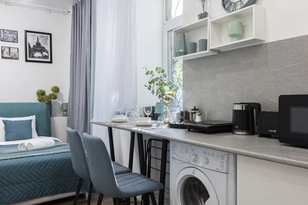 Квартира Квартира Дизайнерская студия на западе города — Москва