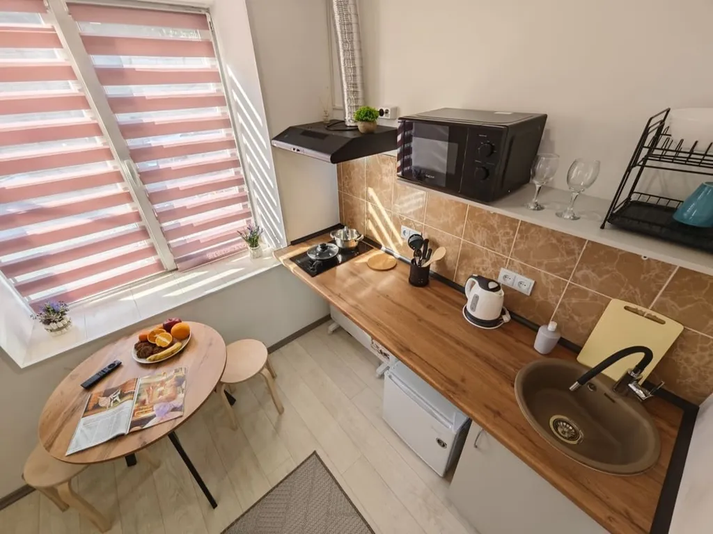 Уютная студия с кроватью-трансформером