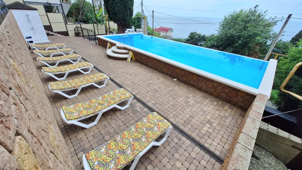 Люкс с балконом и панорамным видом на море