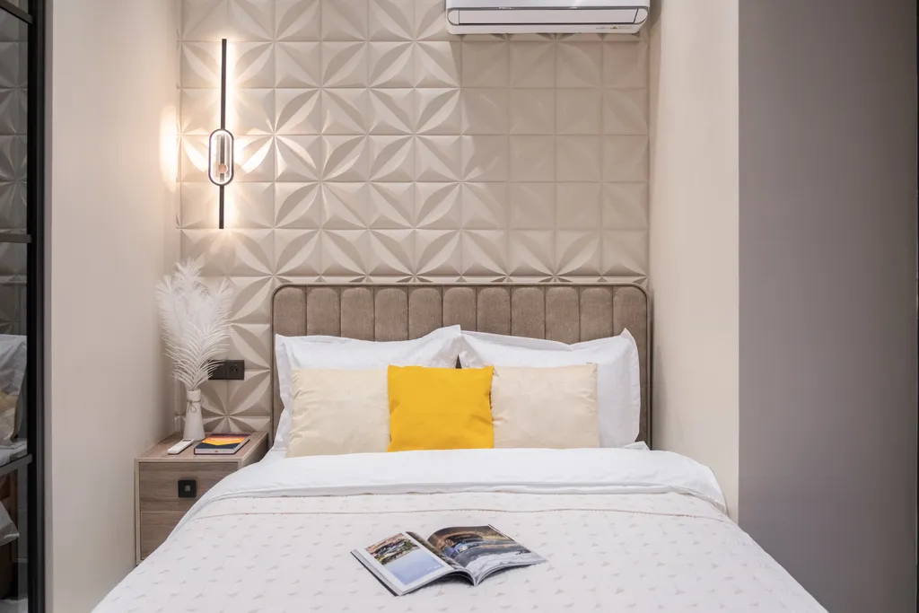 Стильная студия с прекрасным видом на город в U-Tower