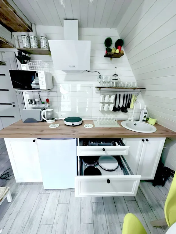 Коттедж Афрейм с видом на горы — Архыз