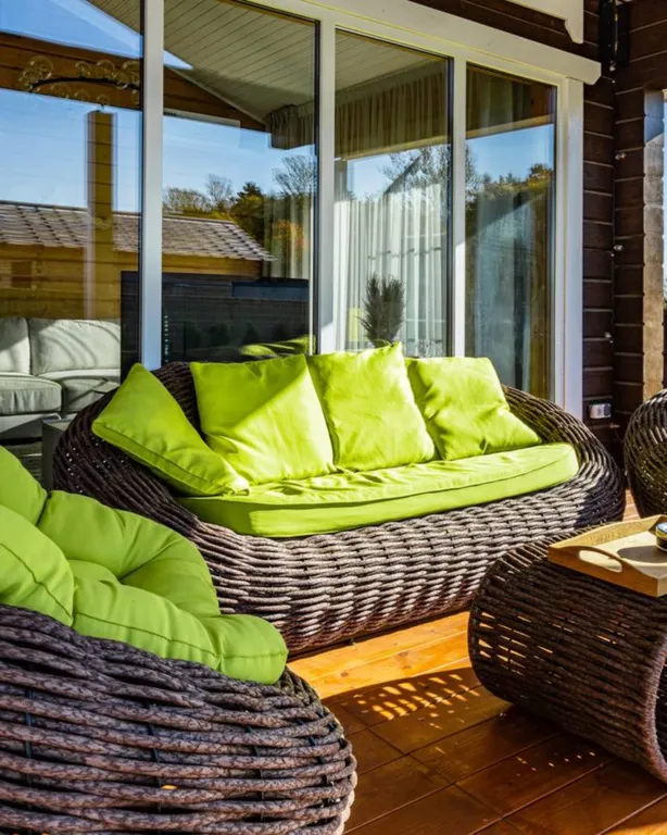 Коттедж Современный стильный дом из Бруса — Семеновское