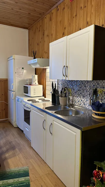 Дом c финской дровяной сауной и отдельной баней в Карелии