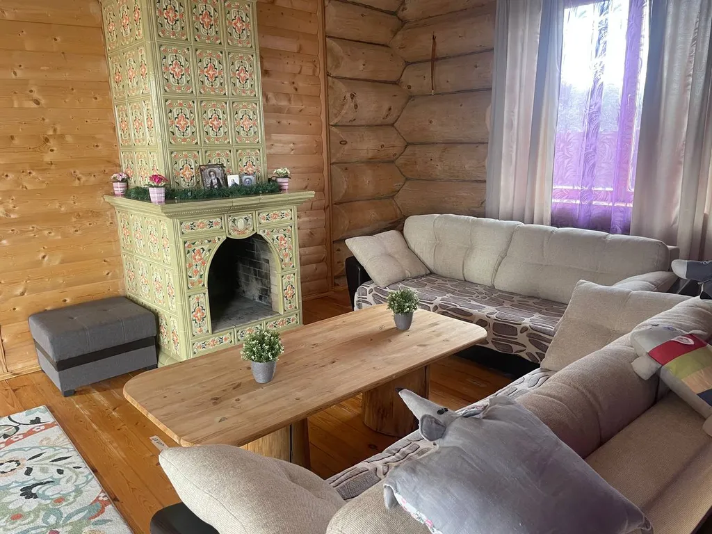 Дом из сибирского кедра с баней