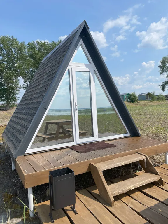 Коттедж Коттедж А-фрейм у озера — Шаблиш