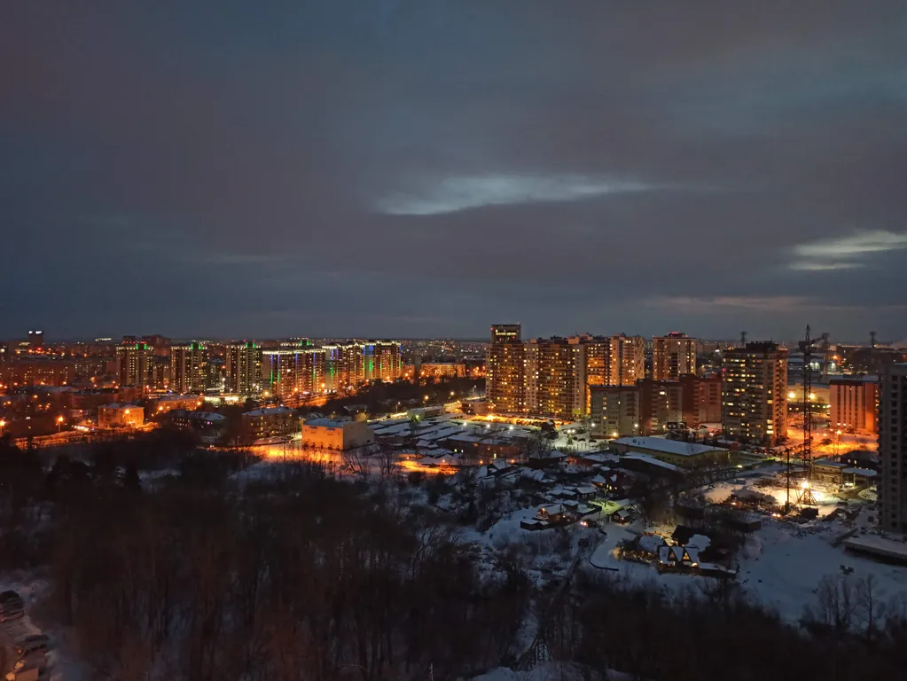 Квартира с видом на город