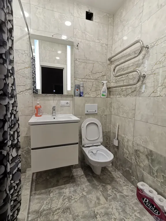 Квартира в центре в белом лофте