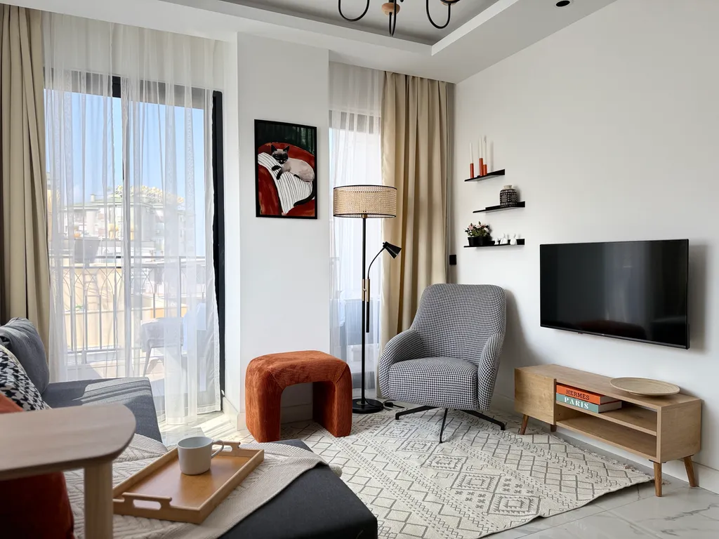 Квартира Апартаменты с двумя спальнями в районе пляжа Клеопатры — аренда посуточно в Аланья