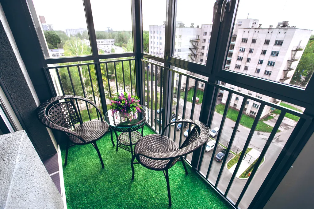 Лaзурная квартиpa для душевного отдыхa