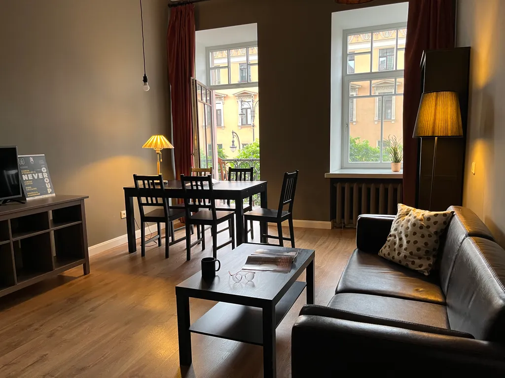 Квартира с двумя спальнями в доме-памятнике архитектуры