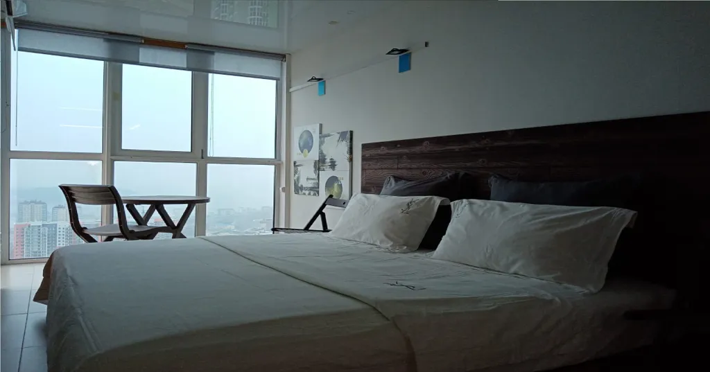 Apart Studio Patrokl Beach с видом на море