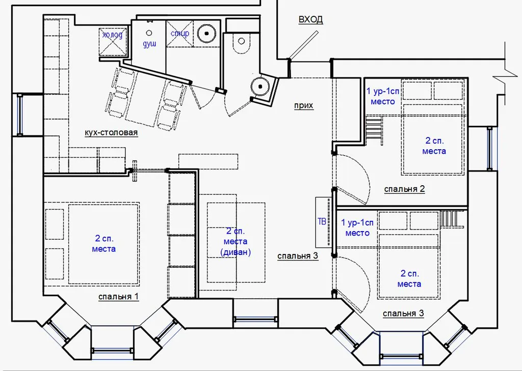 Класснаяя квартира в самом центре города