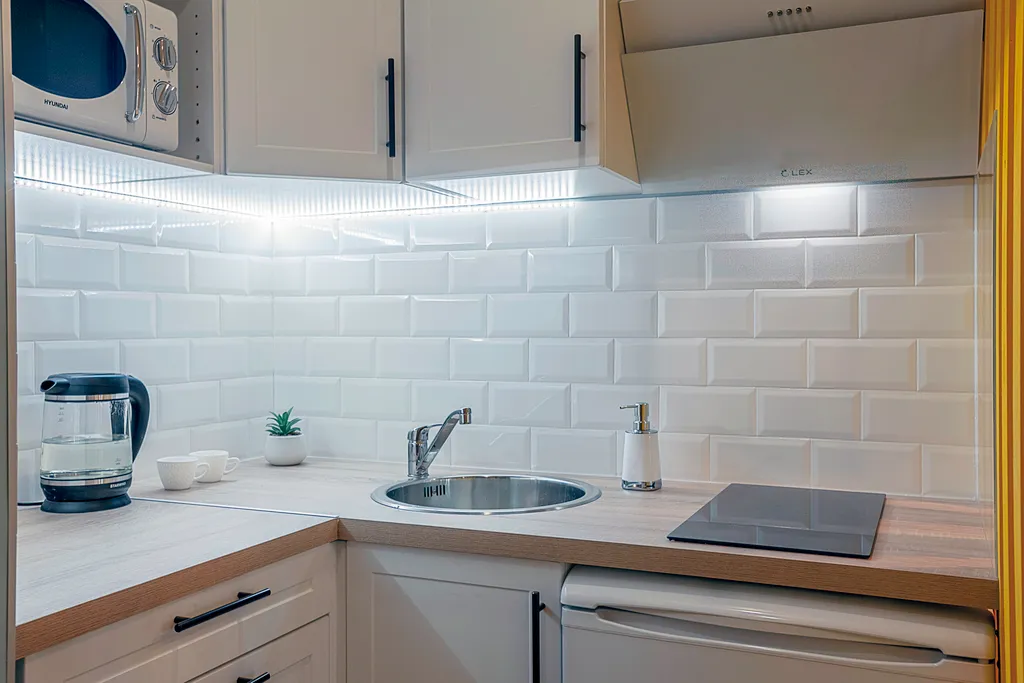 Квартира Квартира Жёлтая студия, оригинальный доступ в санузел — Волгоград