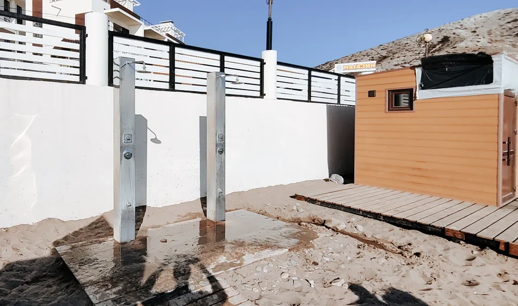 Апартаменты в Atlas Apart-Hotel SPA, вид на море и 4 бассейна