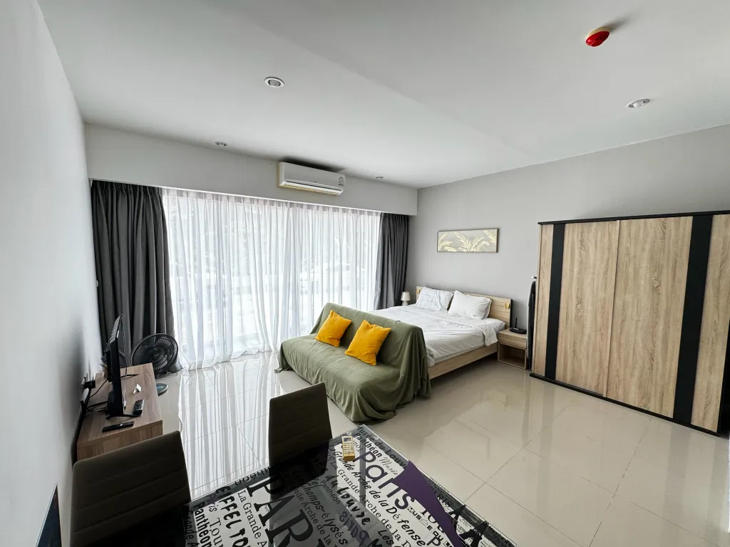 Большая студия chic condo 102 около пляжа карон