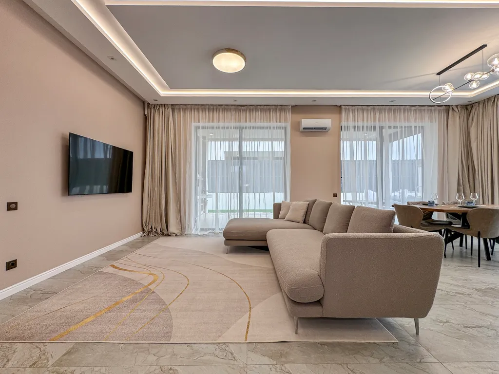 Одноэтажный загородный дом премиум класса