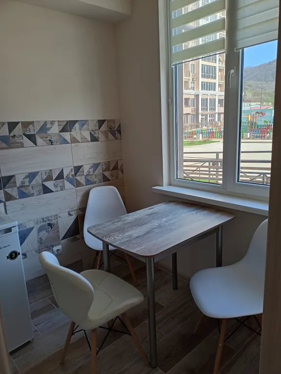 Уютная студия с видом на горы