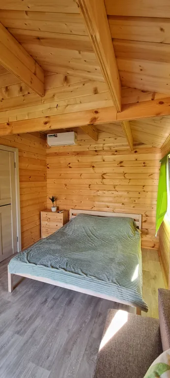 Семейный эко домик из дерева