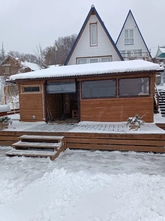 Дом с удобствами на берегу реки Волги со своим причалом