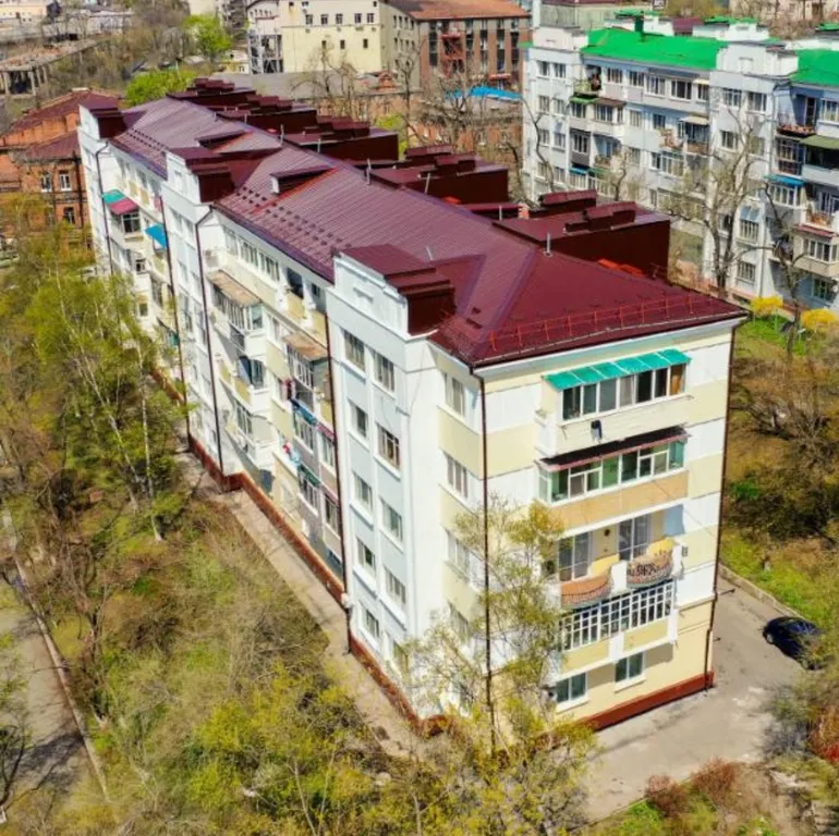 Квартира Двухкомнатная квартира в центре Владивостока с высокими потолками — Владивосток